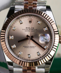 Đồng hồ Rolex Chế Tác DateJust 126331 mặt Sundust nhà máy Clean 41mm (2)