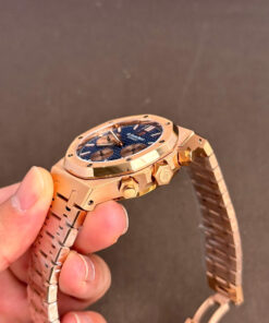 Đồng hồ Audemars Piguet Royal Oak 26331OR mặt xanh máy Thuỵ Sỹ 41mm (7)