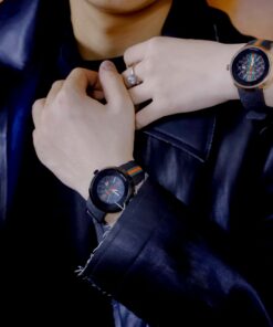 Đồng hồ Gucci unisex king gold máy Pin nhật dây cao su like auth 40mm