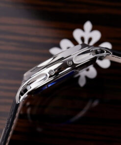 Đồng hồ Patek Philippe 5205G Replica 11 màu xanh blue dây da 40mm (2)