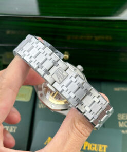 Đồng hồ Audemars Piguet Chế Tác Royal Oak 15500ST mặt xám dây kim loại APS 41mm (2)