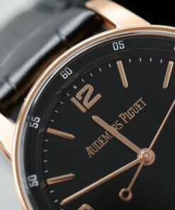 Đồng hồ Audemars Piguet Code 11.59 Selfwinding 15210OR Rep 11 dây da đen APS 41mm (2)