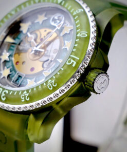 Đồng hồ Gucci Dive Rubber unisex dây cao su xanh green like auth 40mm