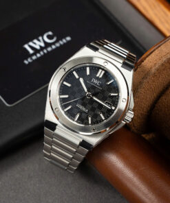 Đồng hồ IWC Ingenieur IW328901 Chế Tác mặt đen dây kim loại xưởng V7 40mm (2)