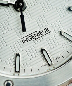 Đồng hồ IWC Ingenieur IW328902 Replica 11 mặt trắng dây kim loại xưởng V7 40mm (2)