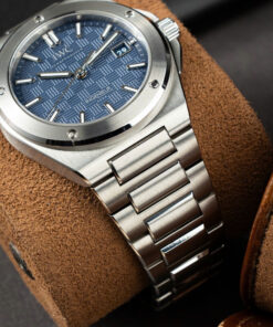 Đồng hồ IWC Ingenieur IW328907 Rep 11 mặt xanh blue dây kim loại xưởng V7 40mm (2)