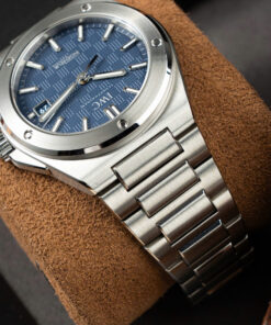 Đồng hồ IWC Ingenieur IW328907 Rep 11 mặt xanh blue dây kim loại xưởng V7 40mm (2)