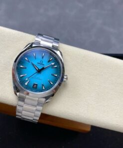 Đồng hồ Omega Seamaster Co-Axial Rep 11 mặt xanh blue nhà máy VS 41mm (1)