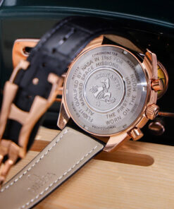 Đồng hồ Omega Speedmaster nam mặt xanh green fake cao cấp 43mm