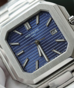 Đồng hồ Patek Philippe Cubitus 5821 Replica 11 mặt vuông màu xanh dương 45mm (2)