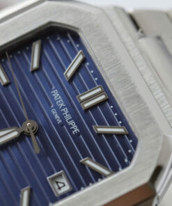 Đồng hồ Patek Philippe Cubitus 5821 Replica 11 mặt vuông màu xanh dương 45mm (2)