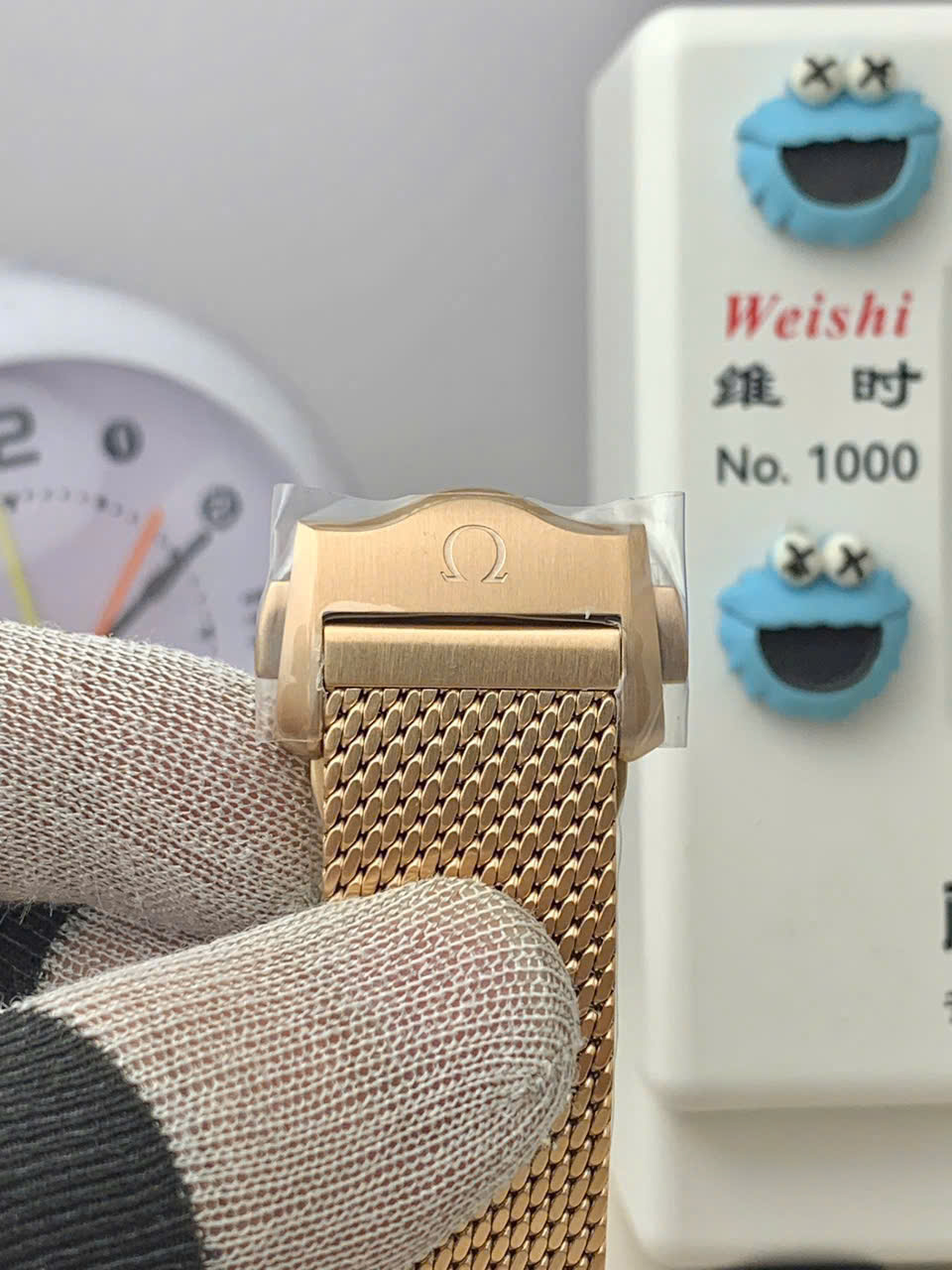 Đồng hồ Seamaster Diver 300M Bronze Gold chế tác cao cấp nhất viền đỏ nhà máy VS 42mm (4) Đồng hồ Seamaster Diver 300M Bronze Gold chế tác cao cấp nhất viền đỏ nhà máy VS 42mm