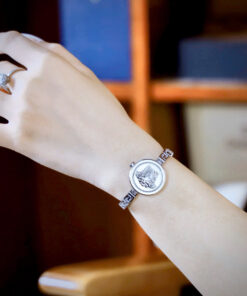 Đồng hồ Versace Medusa Secret nữ dây kim loại like auth 25mm