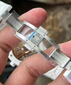 Đồng hồ Audemars Piguet Royal Oak Replica 11 chế tác vỏ gốm trắng 41mm (8)