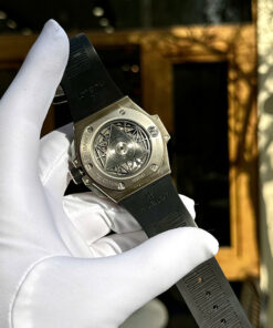 Đồng hồ Hublot Big Bang Sang Bleu II Titanium màu trắng Replica 1 1 nhà máy BBF 45mm (1)