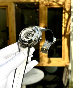 Đồng hồ Hublot Big Bang Sang Bleu II Titanium màu trắng Replica 1 1 nhà máy BBF 45mm (1)