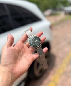 Đồng hồ Omega Seamaster Driver 300 Replica 11 mặt xanh green full set VSF 42mm (2)