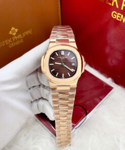 Đồng hồ Patek Philippe Nautilus 5711 nam king gold fake cao cấp 40mm