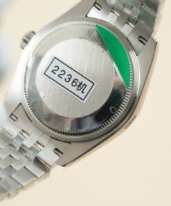 Đồng hồ Rolex DateJust Lady Replica 11 mặt đen cọc số la mã 31mm (2)