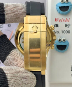 Đồng hồ Rolex Daytona 126518LN mặt số xanh băng chế tác máy 4131 xưởng THB 40mm (6)