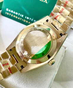 Đồng Hồ Rolex Day - Date ZF nam mặt xanh Green máy Miyota Nhật Fake 11 40mm