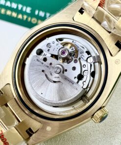 Đồng Hồ Rolex Day - Date ZF nam vàng gold máy Miyota Nhật Fake 11 40mm