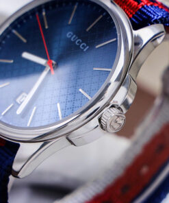 Đồng hồ Gucci G Timeless Nylon dây vải nato máy pin nhật like auth 42mm