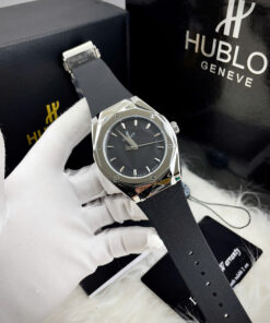 Đồng hồ Hublot Classic Fusion Orlinski dây cao su máy cơ nhật fake 11 nam 44mm