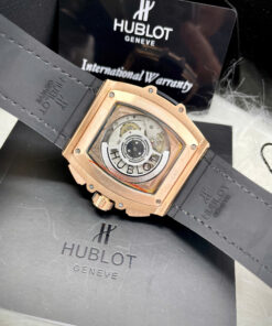 Đồng hồ Hublot nam đính đá Spirit of Big Bang king gold Fake máy Nhật 45mm (7)