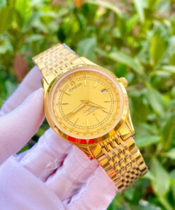 Đồng hồ Omega Constellation Co-Axal Chronometer vàng gold fake cao cấp 40mm