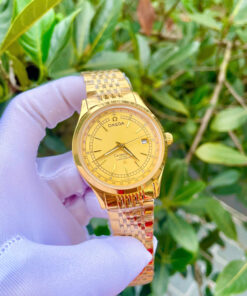 Đồng hồ Omega Constellation Co-Axal Chronometer vàng gold fake cao cấp 40mm