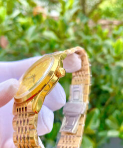 Đồng hồ Omega Constellation Co-Axal Chronometer vàng gold fake cao cấp 40mm