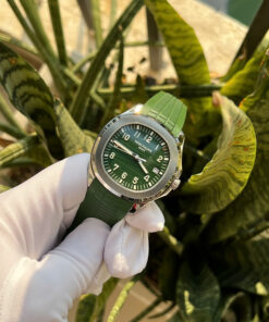 Đồng hồ Patek Philippe Aquanaut 5168 Replica 11 màu xanh lá cây xưởng 3K 42 (2)