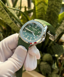 Đồng hồ Patek Philippe Aquanaut 5168 Replica 11 màu xanh lá cây xưởng 3K 42 (2)