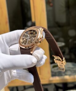 Đồng hồ Patek Philippe Aquanaut 5261 Rep 11 mặt Chocolate dây cao su nâu 40mm (3)