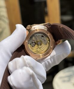 Đồng hồ Patek Philippe Aquanaut 5261 Rep 11 mặt Chocolate dây cao su nâu 40mm (3)
