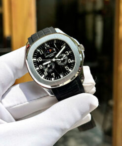 Đồng hồ Patek Philippe Aquanaut 5261 Rep 11 nam máy cơ dây cao su màu đen 40mm (2)