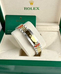 Đồng hồ Rolex Datejust ZF nam demi mặt xám máy Miyota nhật fake 11 40mm