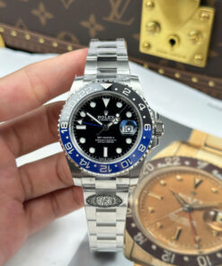 Đồng hồ Rolex Replica 11 GMT-Master II 126710BLNR Batman xưởng Clean 40mm (2)