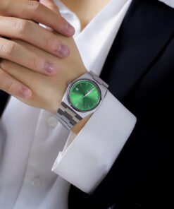 Đồng hồ Tissot PRX nam xanh green máy Pin nhật giá rẻ like auth 40mm