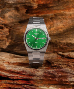 Đồng hồ Tissot PRX nam xanh green máy Pin nhật giá rẻ like auth 40mm