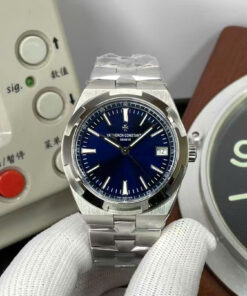 Đồng hồ Vacheron Constantin Overseas 4500V Rep 11 mặt xanh dương 41mm (9)