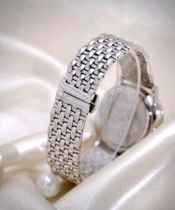 Đồng hồ nữ Versace Medusa Alchemy mặt xám dây kim loại like auth 38mm