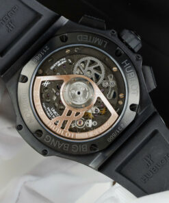 Đồng hồ Hublot Rep 11 Big Bang 20th Anniversary Chronograph vỏ gốm đen nhà máy BBA 43mm (2)
