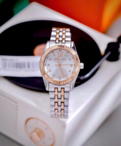 Đồng hồ Michael Kors Petite Lexington MK4817 demi cọc số đính đá like auth 26mm