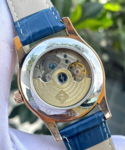 Đồng hồ Patek Philippe 5205R nam rose gold đính đá fake cao cấp 40mm