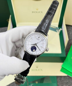 Đồng hồ Rolex Cellini Moonphase Replica11 cao cấp nhất máy Thuỵ Sỹ 39mm (4)