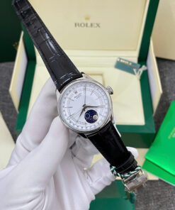 Đồng hồ Rolex Cellini Moonphase Replica11 cao cấp nhất máy Thuỵ Sỹ 39mm (4)