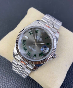 Đồng hồ Rolex Datejust Wimbledon nam máy nhật giá rẻ fake cao cấp 36 - 41mm