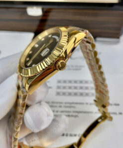 Đồng hồ Rolex Day-Date vàng gold nam máy cơ Nhật giá rẻ fake cao cấp 36-40mm